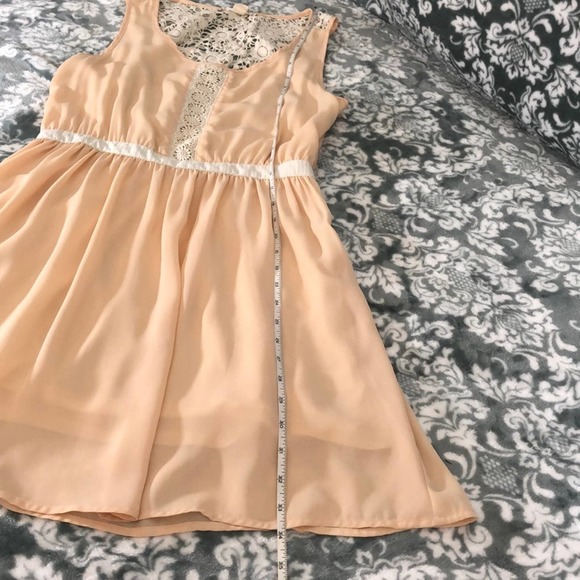 Crochet Peach Sundress by Very J Size M - Picture 11 of 15